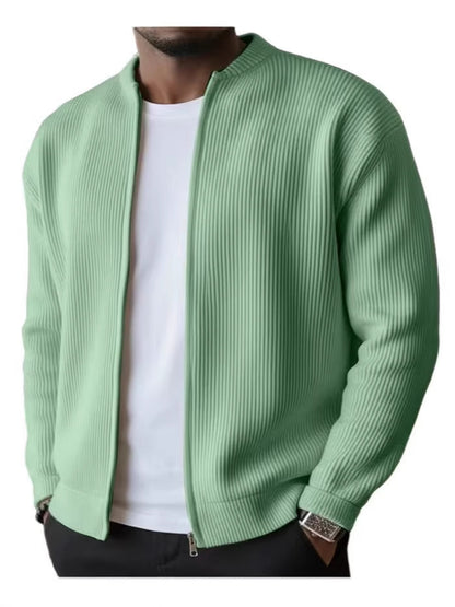 Mens Casual Corduroy Long Sleeve Jacket