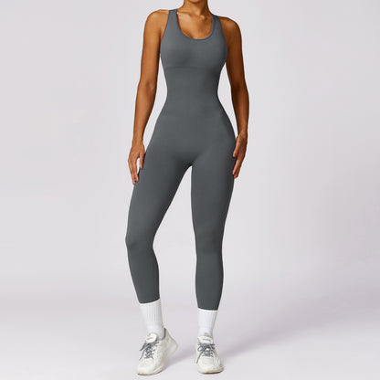 Seamless Yoga Fitness Jumpsuit
