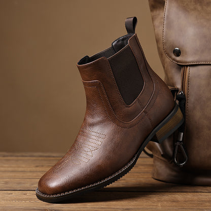 Embroidered Western Cowboy Boots