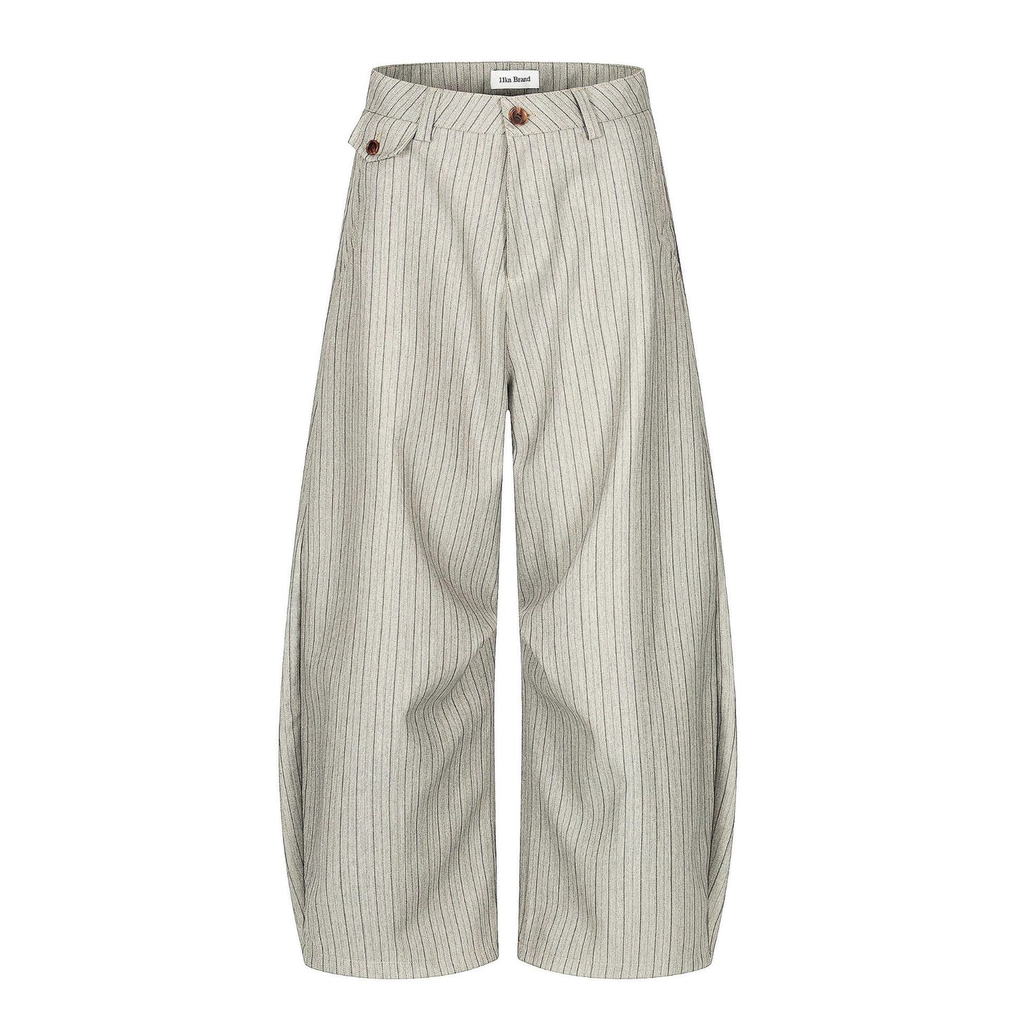 Losse kassieke broek met wijde pijpen unisex