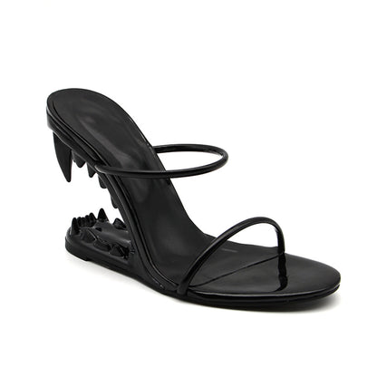 Women's High-Heel Slippers