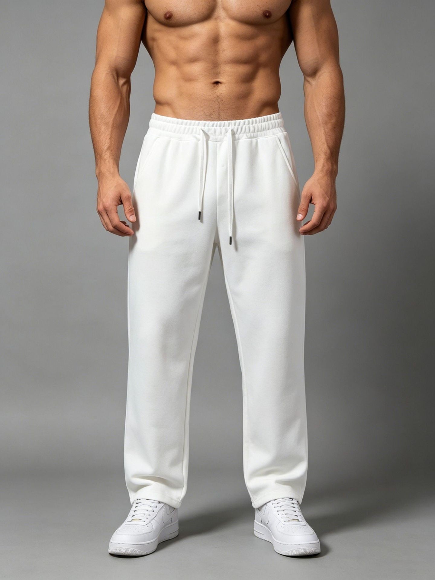 Men's Quick-Dry Cotton Sports Fitness Pants