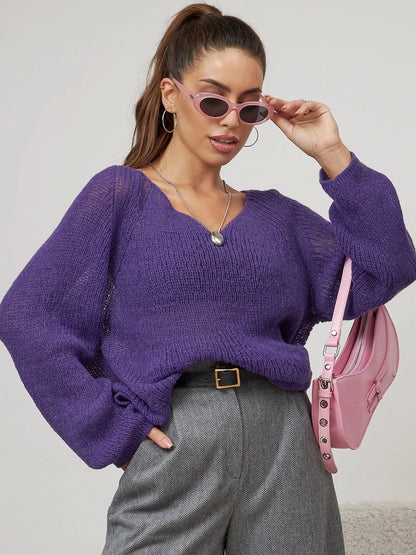 Womens Knitted Sun Protection Shirt