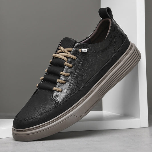 Klassieke retro casual PU-leren sneakers voor heren