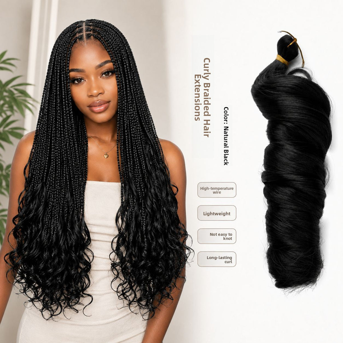 Large Spiral Curl Wig