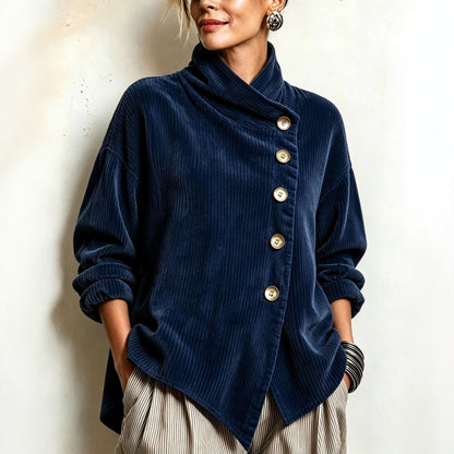 Irregular Corduroy Top