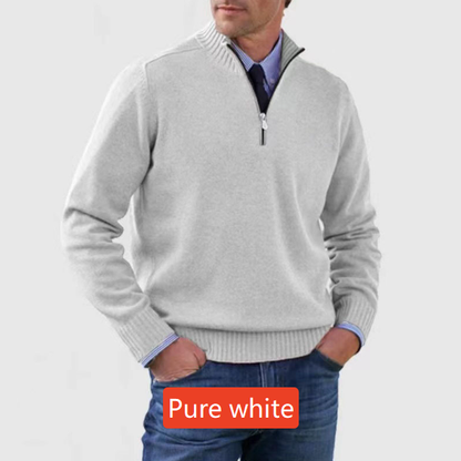 Mens Acrylic Knit Pullover Sweater