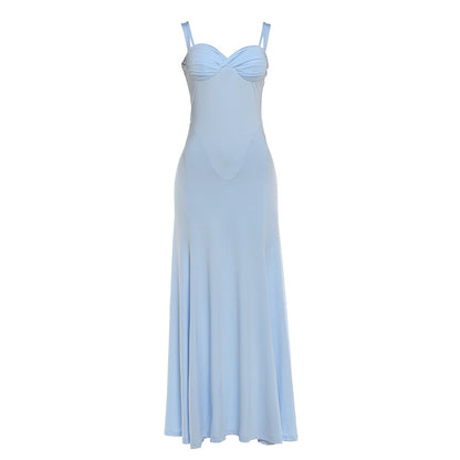 Women's Cross-Front Backless Dress