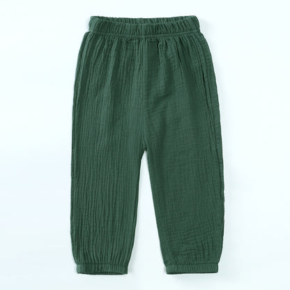 Children Cotton Linen Lantern Pants