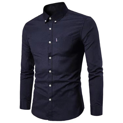 Mens Oxford Long Sleeve Shirt