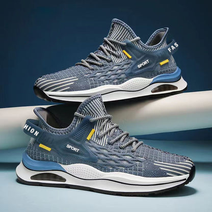 Geweven heren trendy sneakers