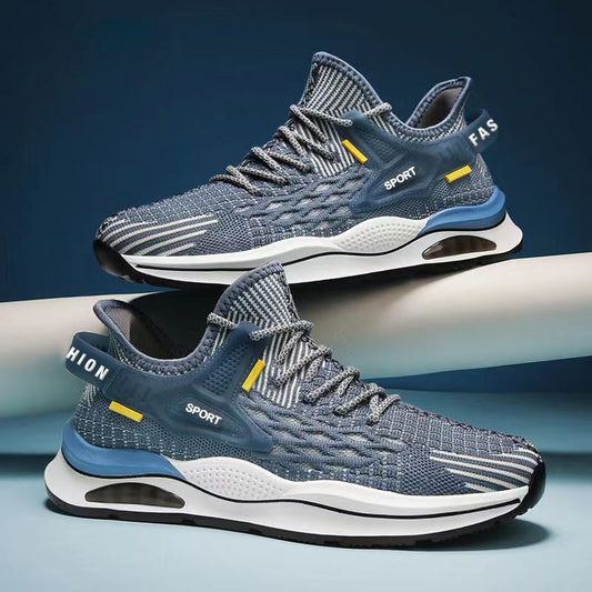 Geweven heren trendy sneakers