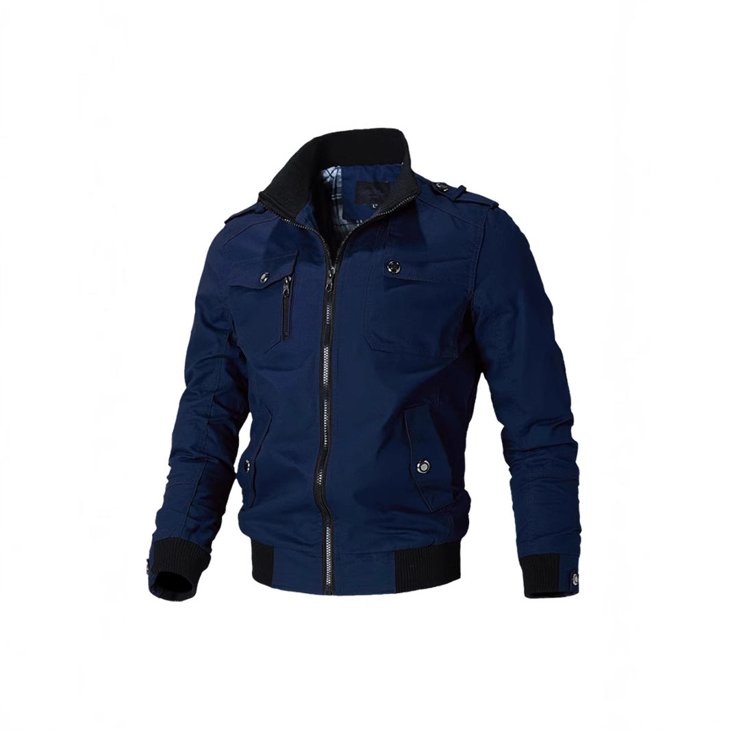 Fitted Zipper Jacket for Men
