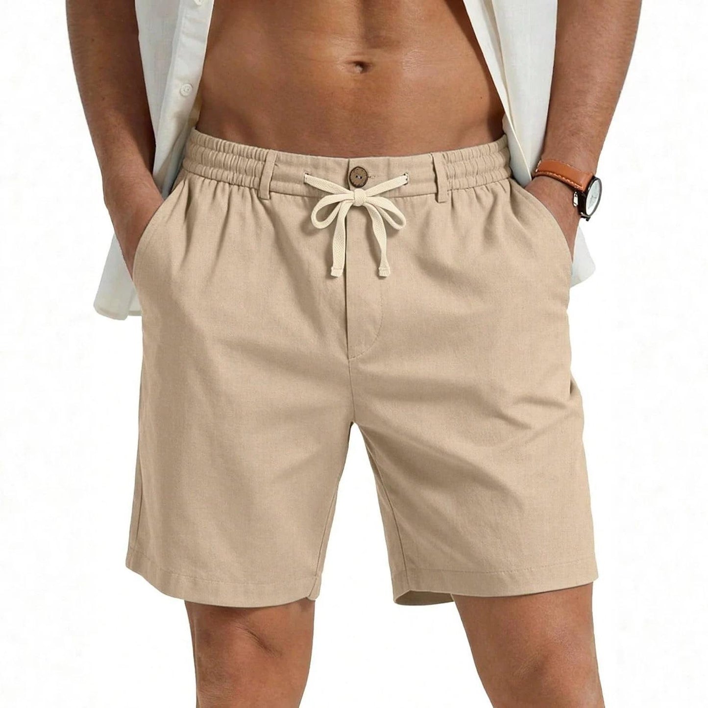 Men's Drawstring Casual Shorts