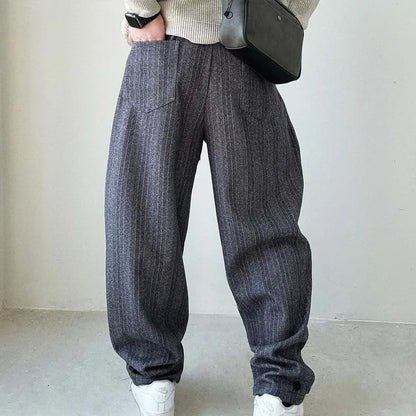 Casual Wide-Leg Trousers