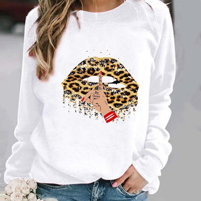 XINGX Ronde hals sweatshirt met printpatroon