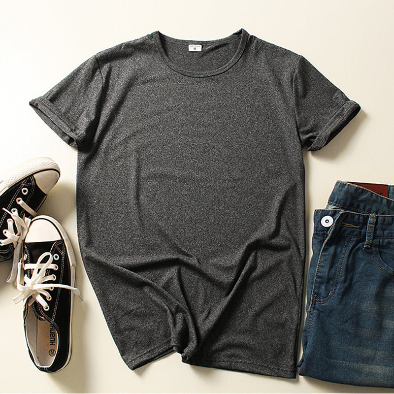 Loose Fit Round Neck Short Sleeve T-Shirt