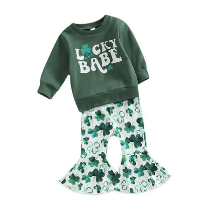 Meisjes Klaver 2-Delige Outfit