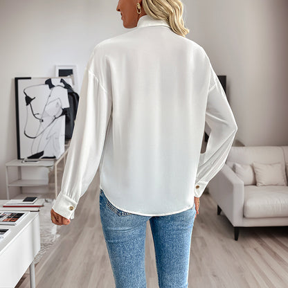 Modieus trendy paillettenshirt met lange mouwen