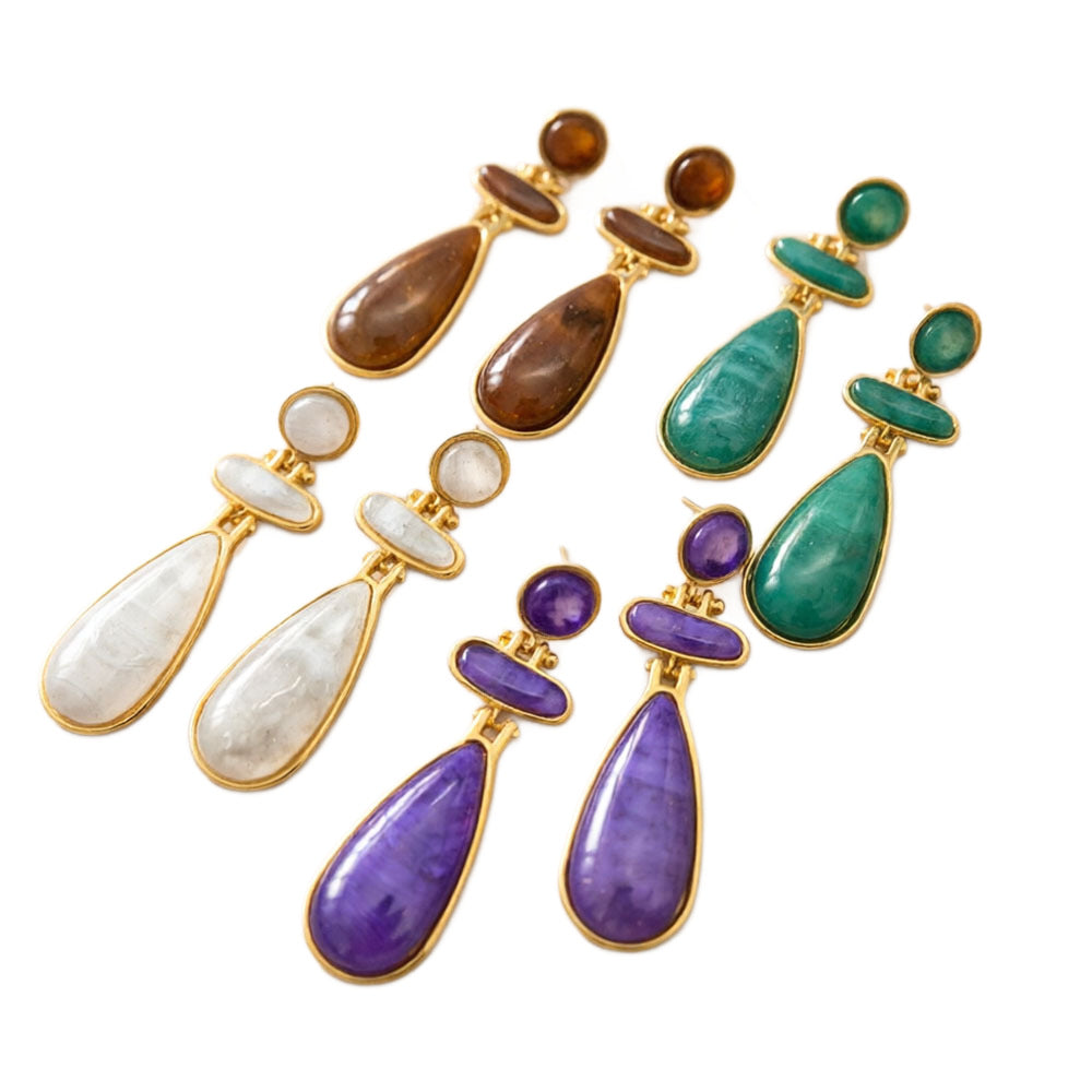 Retro waterdrop earrings