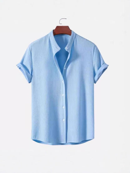 Men's Corduroy Short Sleeve Shirt