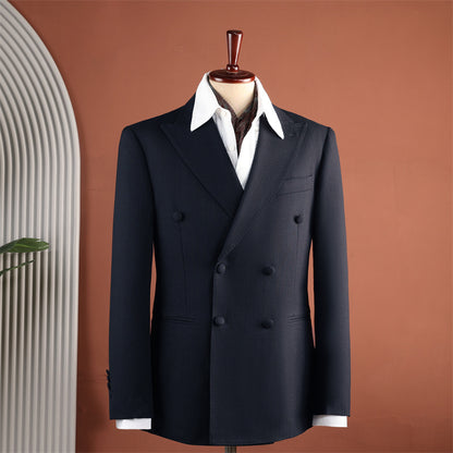 Mens Double Breasted Suit