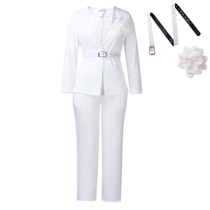 Womens Two-Piece Suit Pants