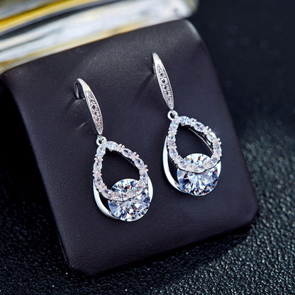 High-end niche lange oorbellen