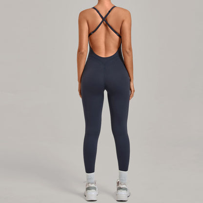 Seamless Yoga Fitness Jumpsuit