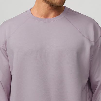 Heren losse sweatshirt met ronde hals