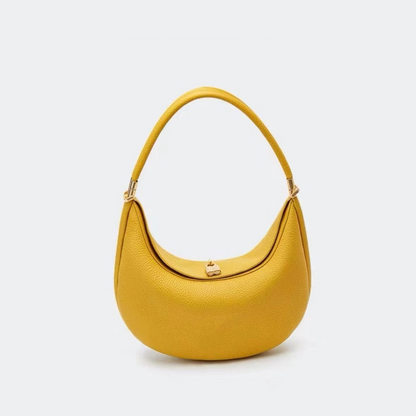 Middelgrote leren handtas Klassiek Selenodont-design