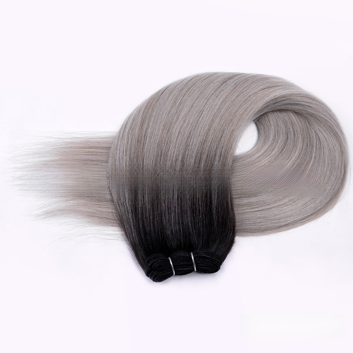 Heat Resistant Synthetic Hair Extensions Straight Weft