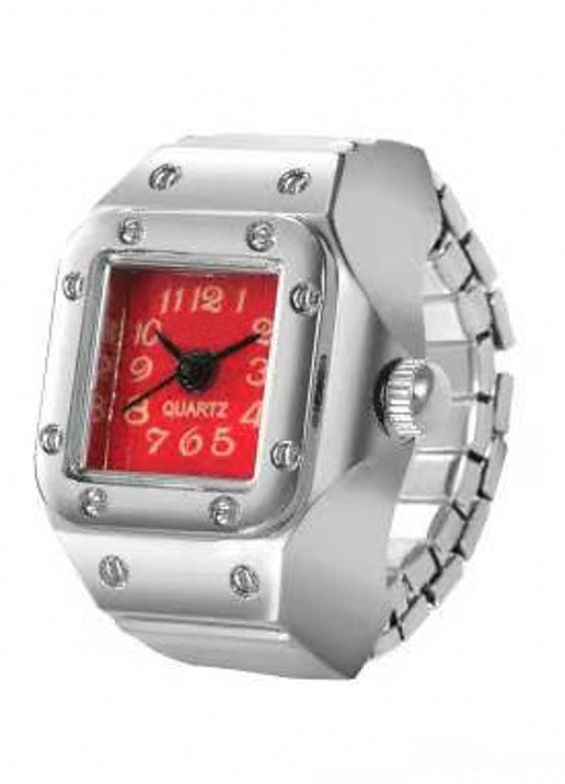 Fashion Ring Watch with Multiple Functions
