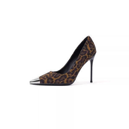 Womens Pointed Toe Stiletto Heel Pumps