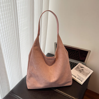 Retro Corduroy Tote Bag