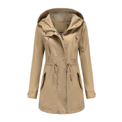 Womens Cotton Hooded Coat