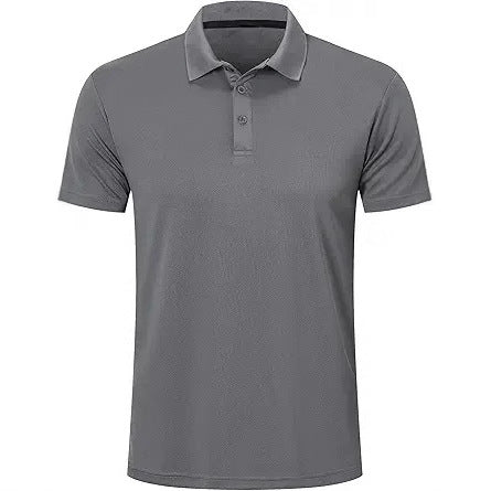 Mens Moisture Wicking Quick Dry Polo Shirt