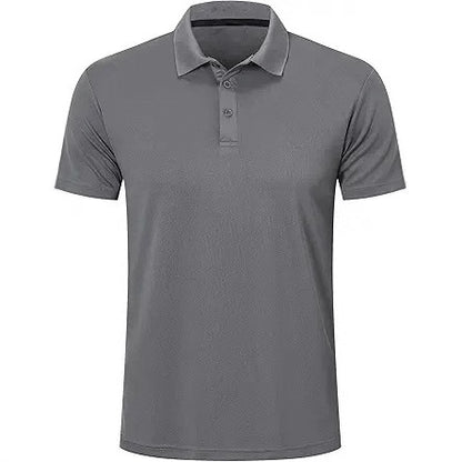Mens Moisture Wicking Quick Dry Polo Shirt
