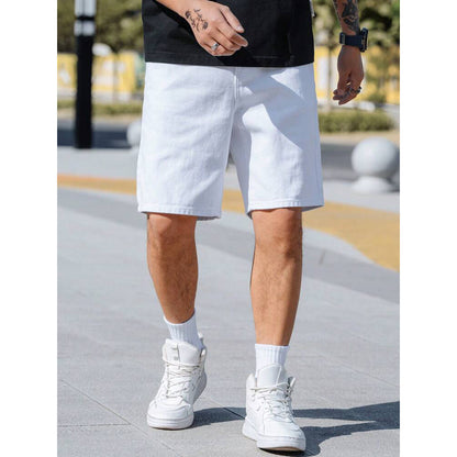 Retro Denim Shorts for Men