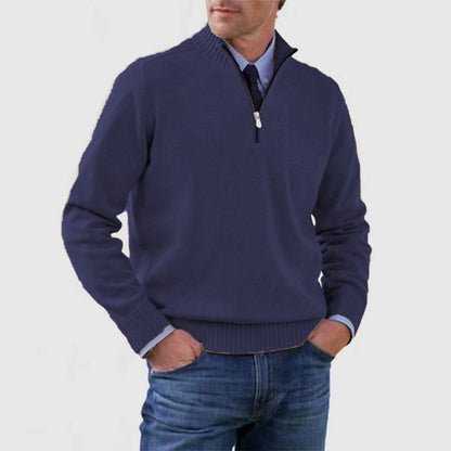 Mens Acrylic Knit Pullover Sweater
