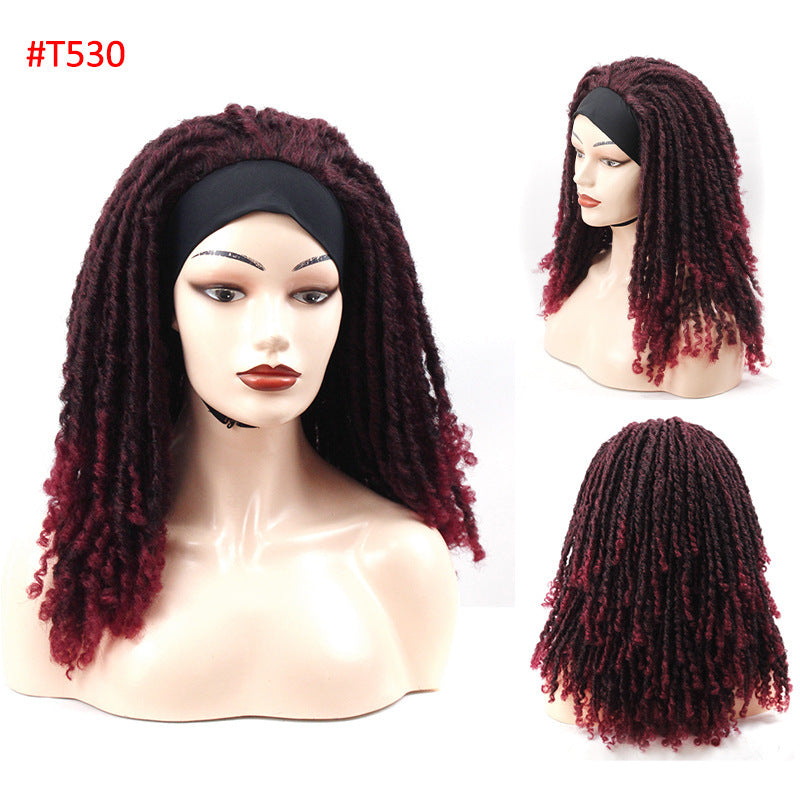 Dreadlock Crochet Headband Wig