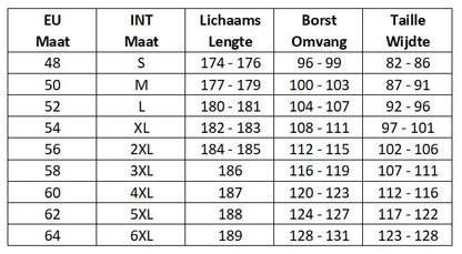 500g puur katoenen T-shirt met lange mouwen voor heren